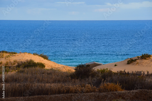 Mar e dunas Ilha Porto Santo photo