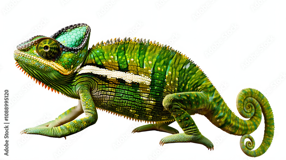 chameleon with a white accent, png chameleon with a white accent, png