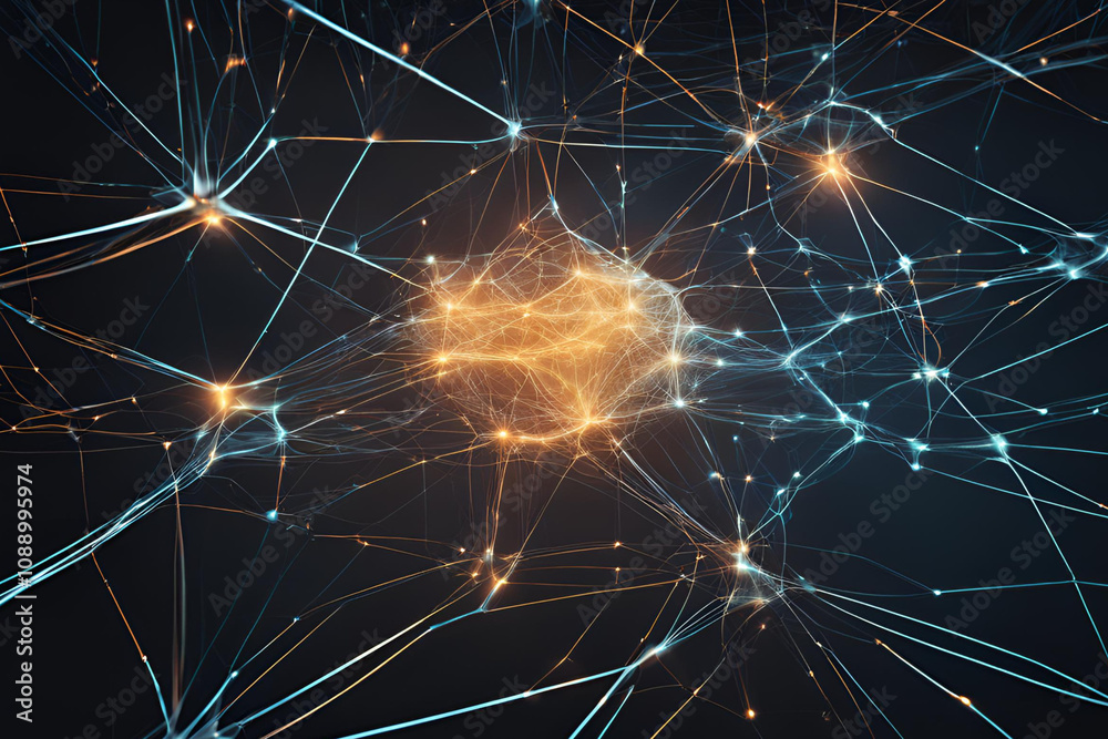 Obraz premium Neural connections 