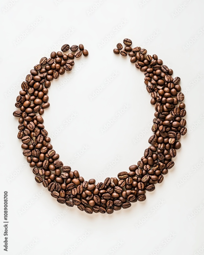 Coffee Bean Circle Frame Coffee Bean Circle Frame