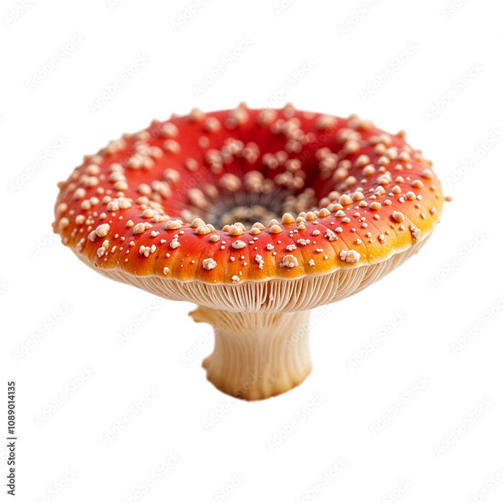 Obraz premium Mushroom Image Isolated With Transparent Background