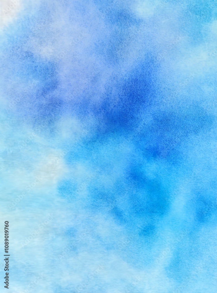 Abstract blue and white watercolor texture with flowing wave-like patterns. Soft artistic background design for cards and wallpapers. Abstract blue and white watercolor texture with flowing wave-like patterns. Soft artistic background design for cards and wallpapers.