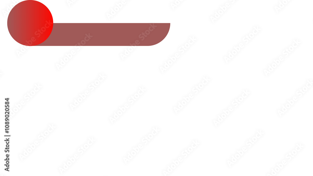 動画テロップ素材：赤-4