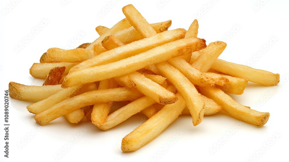Crispy Golden French Fries: A Delicious Snack Crispy Golden French Fries: A Delicious Snack