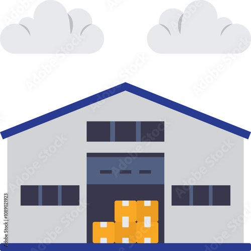 Organized storage solutions for efficient inventory management.