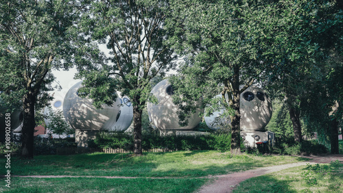 Bolwoningen Sphere Houses in 's-Hertogenbosch, Den Bosch, the Netherlands photo