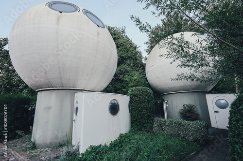 Bolwoningen Sphere Houses in 's-Hertogenbosch, Den Bosch, the Netherlands photo