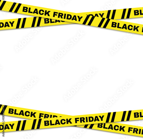 Black Friday sale tapes yellow&black.eps