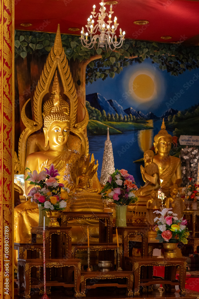Golden buddha statue Thailand Golden buddha statue Thailand