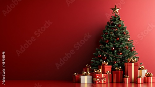 Luxury Christmas Background With Christmas