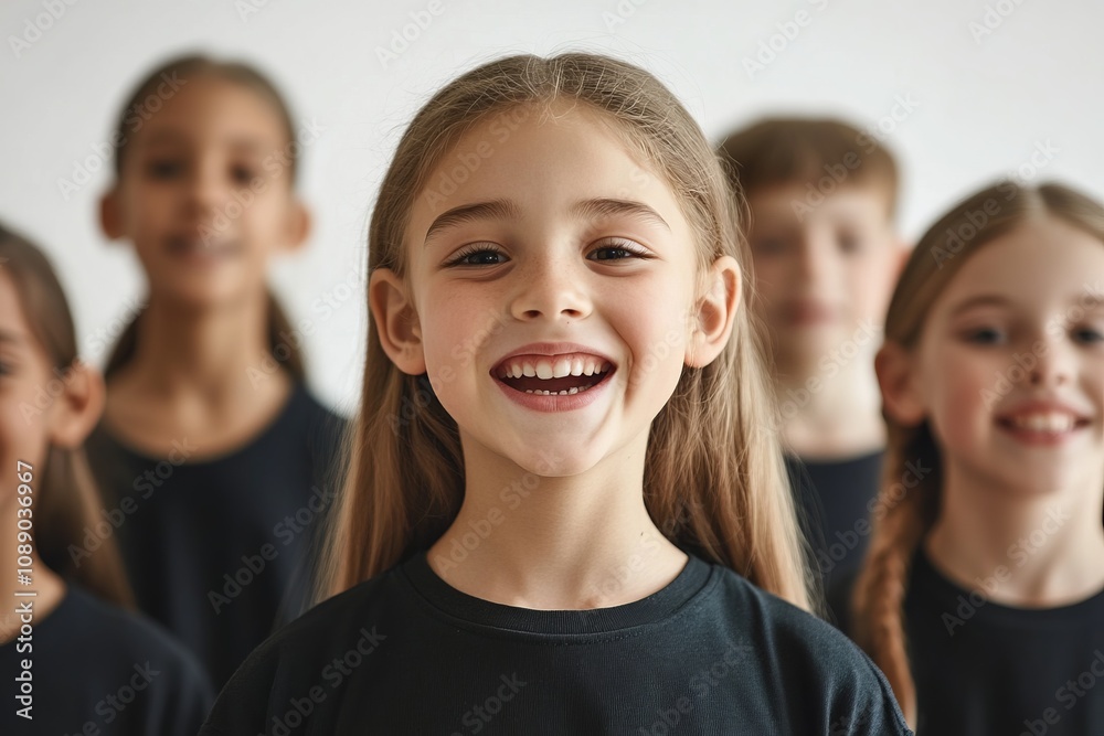 A heartwarming portrait of joyful children, radiating happiness and togetherness. A captivating image capturing the essence of childhood innocence and pure joy. A heartwarming portrait of joyful children, radiating happiness and togetherness. A captivating image capturing the essence of childhood innocence and pure joy.