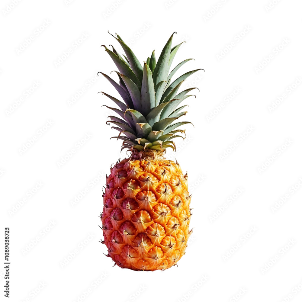 Pineapple Image Isolated With Transparent Background Pineapple Image Isolated With Transparent Background