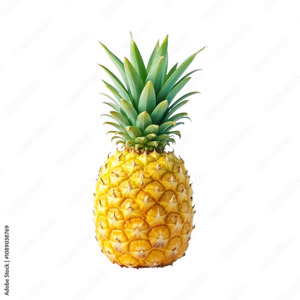Pineapple Image Isolated With Transparent Background Pineapple Image Isolated With Transparent Background