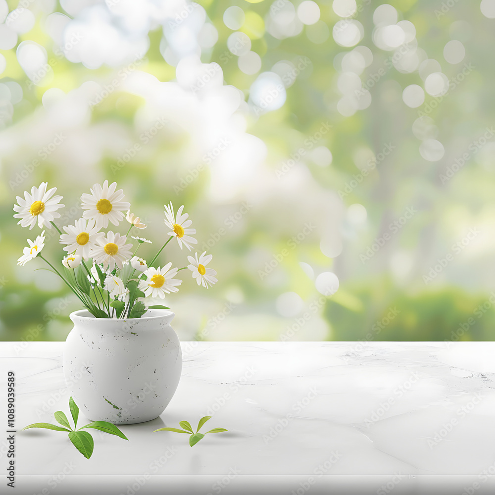 flowers in sunny garden with abstract defocused lights - spring table with a white accent, png flowers in sunny garden with abstract defocused lights - spring table with a white accent, png