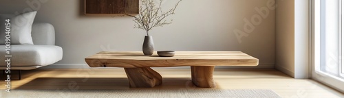 Handcrafted Minimalist Wood...