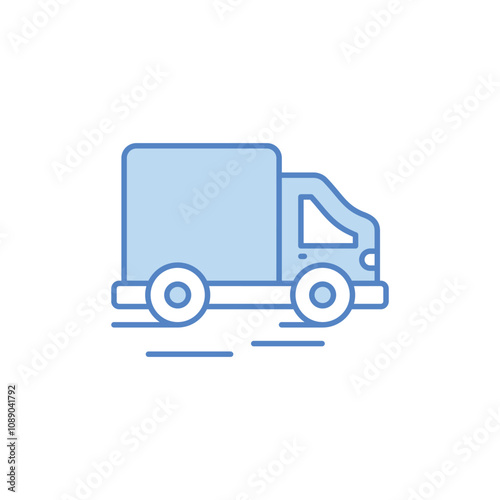 Delivery Truck vector icon