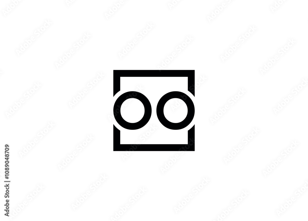 OO logo design with vector icon template OO logo design with vector icon template