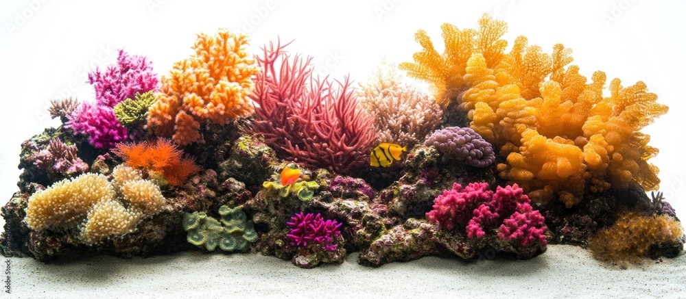 Fototapeta premium Vibrant Coral Reef Ecosystem