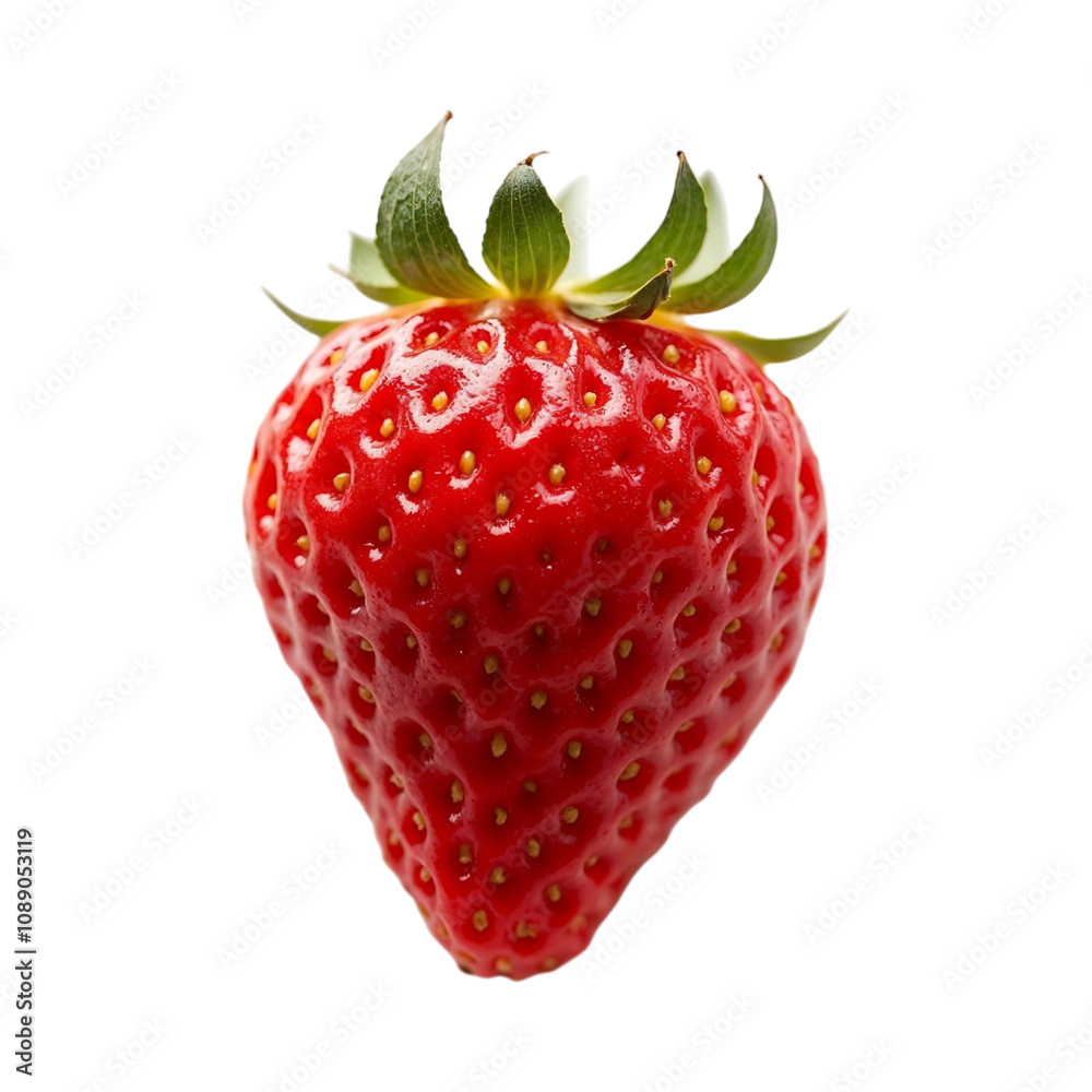 Strawberry Image Isolated With Transparent Background Strawberry Image Isolated With Transparent Background