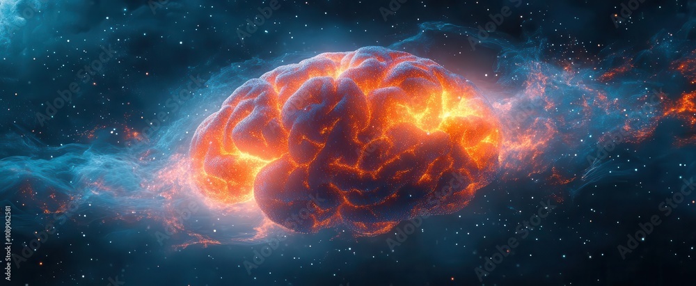 concept art depicting a human brain bursting with vibrant colors and ideas symbolizing an explosion of knowledge and creativity blending surrealism with a dynamic composition that sparks imagination concept art depicting a human brain bursting with vibrant colors and ideas symbolizing an explosion of knowledge and creativity blending surrealism with a dynamic composition that sparks imagination
