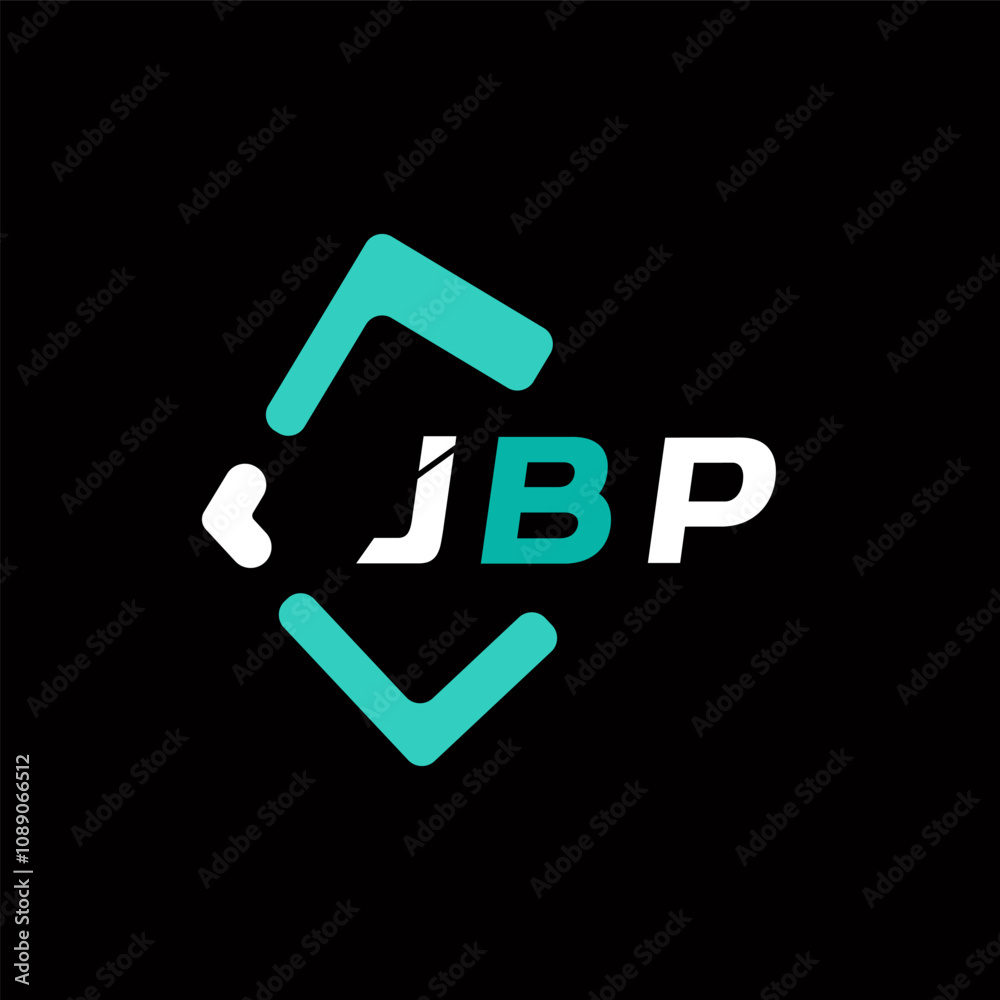JBP creative minimalist letter logo. JBP unique vector initials alphabet letter logo design JBP creative minimalist letter logo. JBP unique vector initials alphabet letter logo design