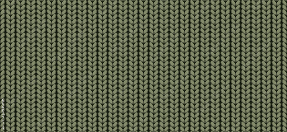 Vector horizontal knitting green wool background. Background with crocheted fabric texture for wallpaper, background, web page backdrop, wrapping paper, winter design, postcard. Vector horizontal knitting green wool background. Background with crocheted fabric texture for wallpaper, background, web page backdrop, wrapping paper, winter design, postcard.