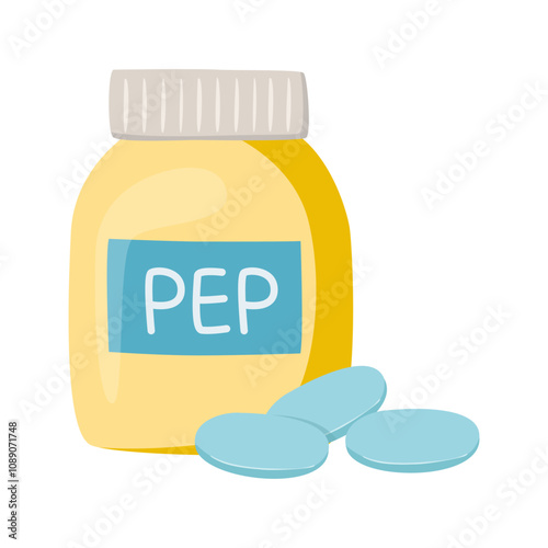 HIV medicine Pre Exposure Prophylaxis, PrEP and Post Exposure Prophylaxis, PrEP drug