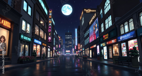 月影の小径