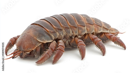 Macro Shot of a Bathynomus Giganteus Isopod