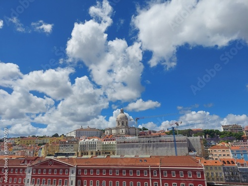 portugal lisbon apr 27 2024 Scenic Cityscape of Lisbon Under Clear Blue Skies