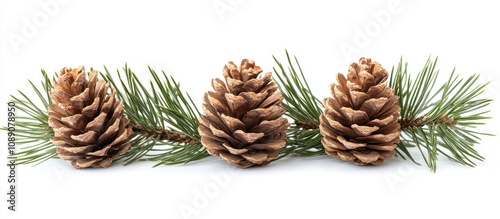 Pine Cones and Branches