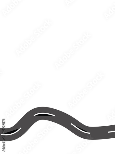 linear movements of the pattern on a white background