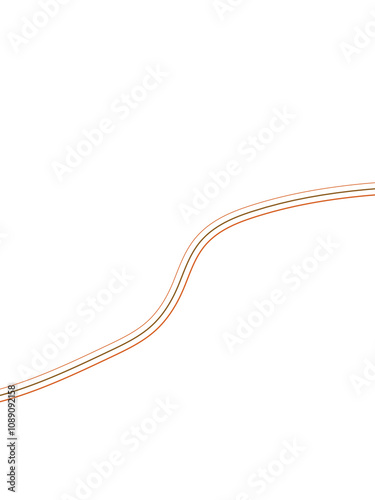 linear movements of the pattern on a white background