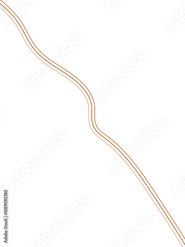 linear movements of the pattern on a white background