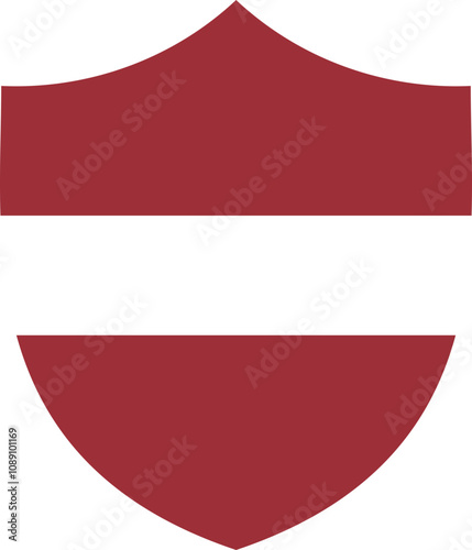 Free Download Shield Icon of Latvia Flag - GFXLoad