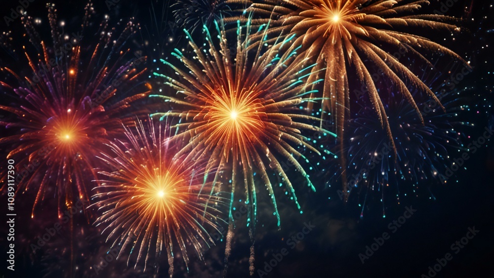 fireworks in the night fireworks in the night
