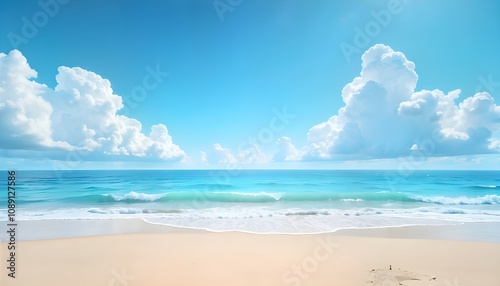 Beach view landscape