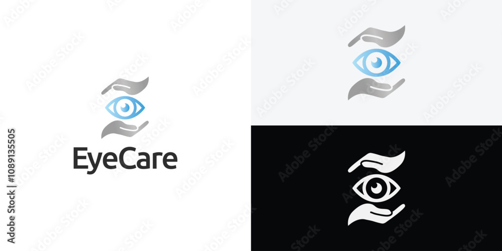 Fototapeta premium Eye Care, eye clinic Logo Design Template.