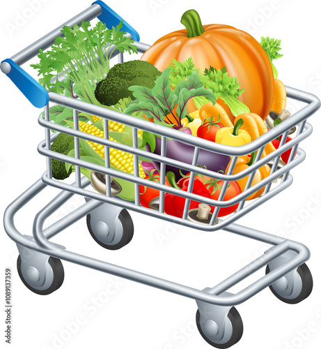 Vegetable trolley