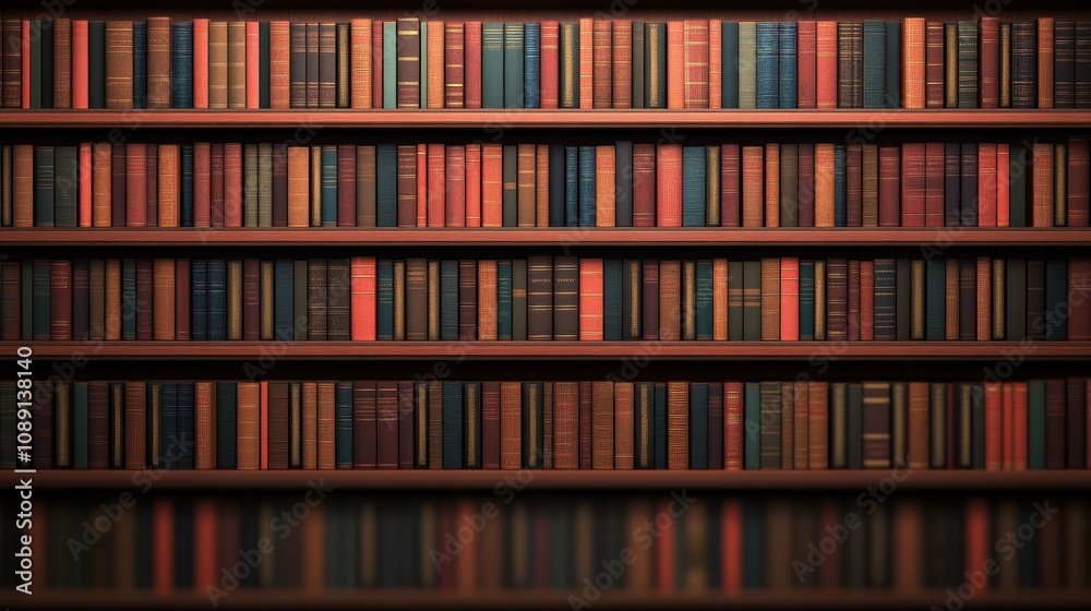 A visually rich bookshelf filled with colorful, antique books, showcasing a classic library aesthetic and inviting the love of reading. A visually rich bookshelf filled with colorful, antique books, showcasing a classic library aesthetic and inviting the love of reading.