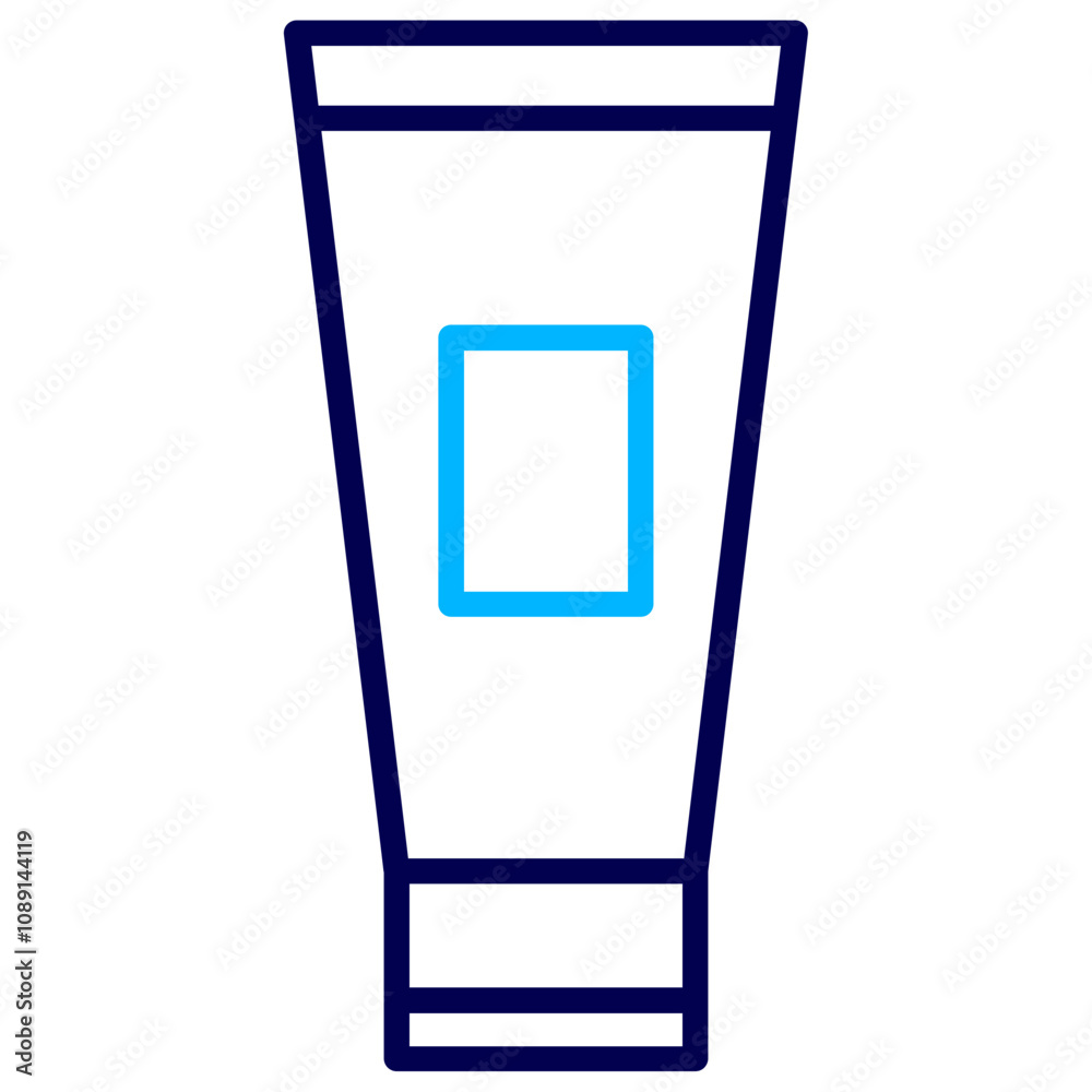 Hair cream Outline Color icon Hair cream Outline Color icon