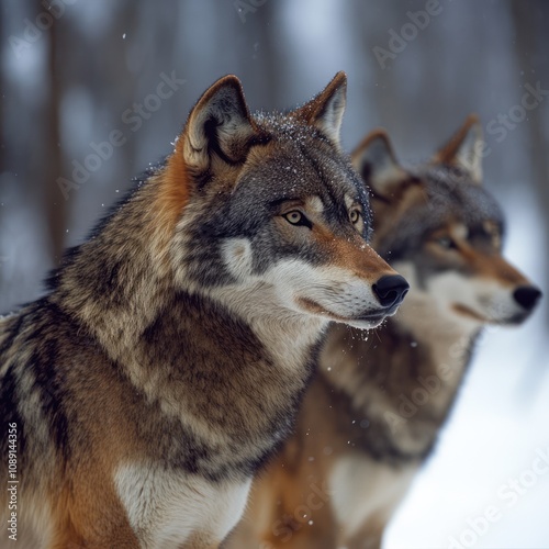 Monitoring and Tracking Wolves for Conservation Purposes photo