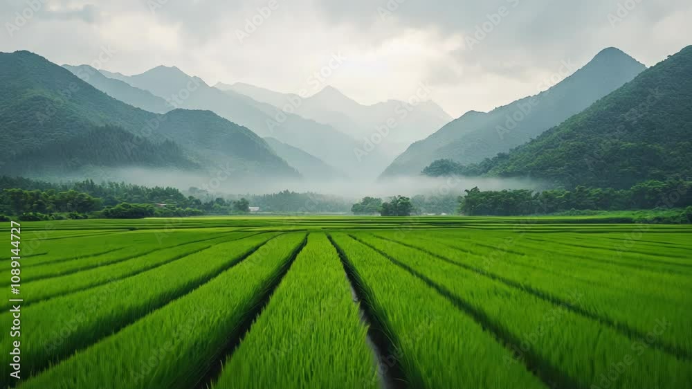 Green Fields and Mountains Green Fields and Mountains