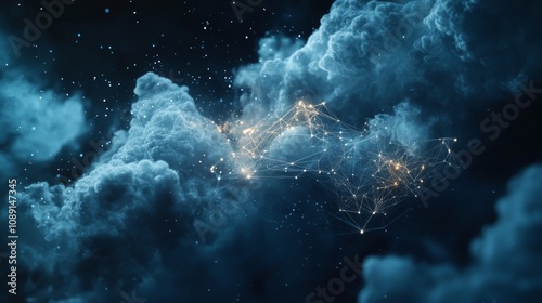 Cosmic Network of Clouds