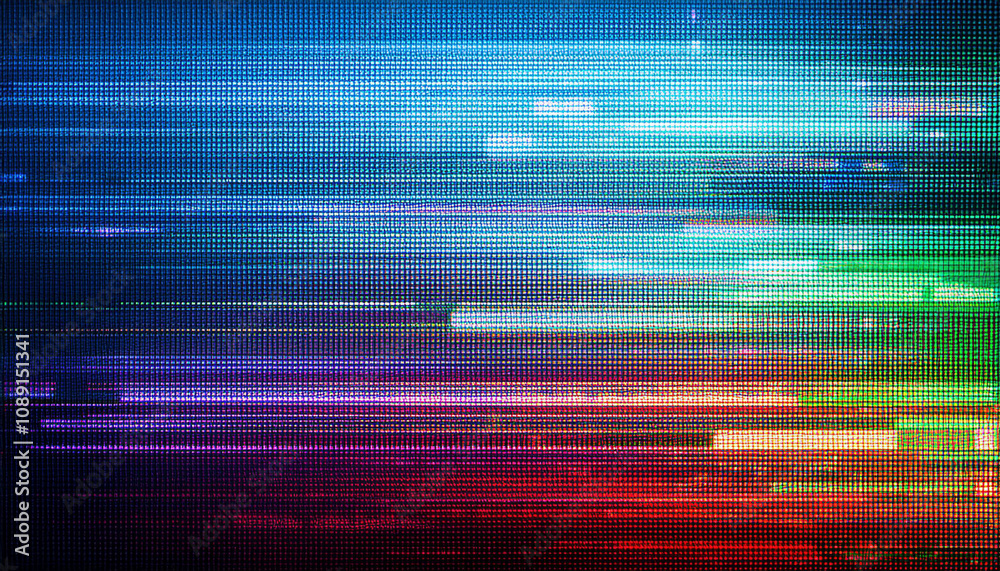 Test Screen Glitch Pixel Texture background. blue, red, green, purple, white abstract gradient with copy space and free place for text. Test Screen Glitch Pixel Texture background. blue, red, green, purple, white abstract gradient with copy space and free place for text.