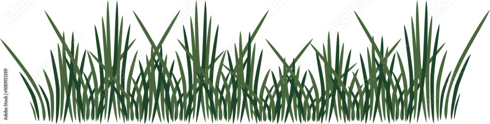 Grass Bush Footer Grass Bush Footer