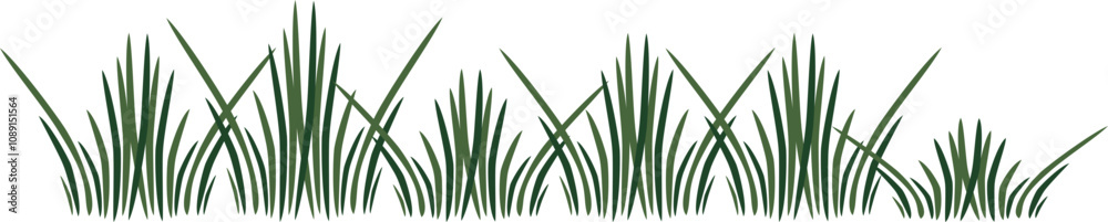 Grass Bush Footer Grass Bush Footer