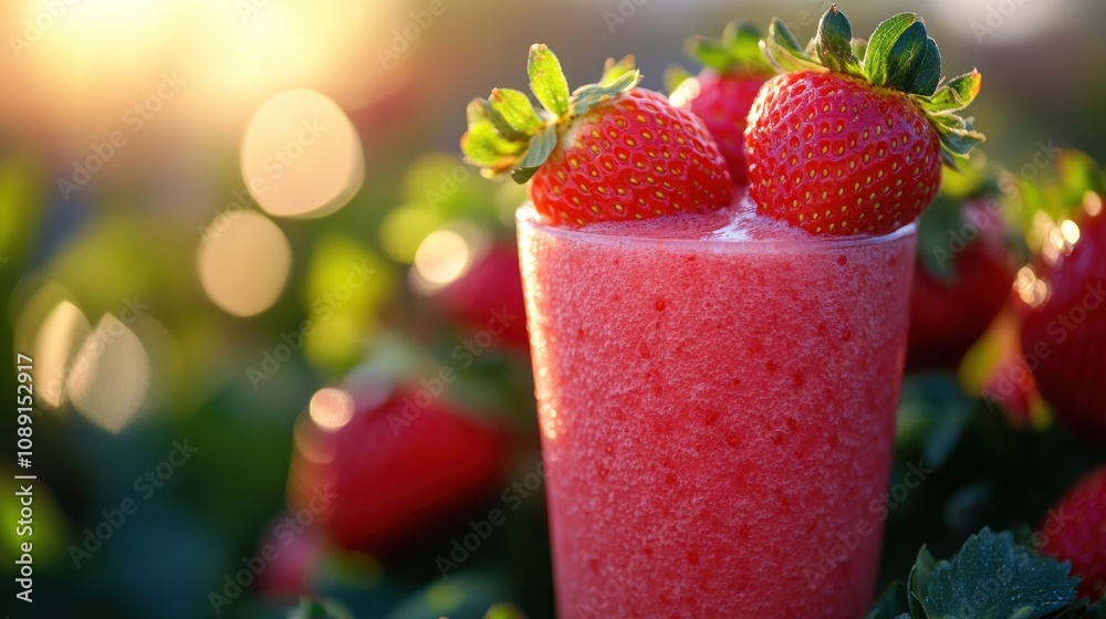 Strawberry Smoothie Delight