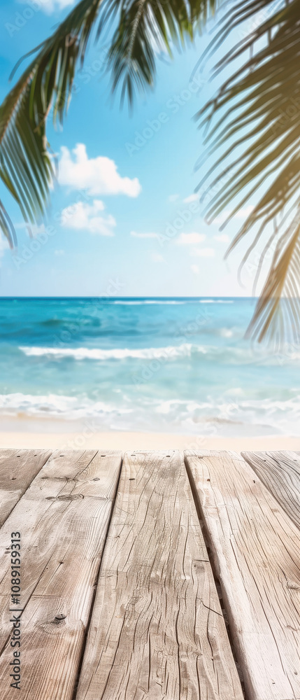 Fototapeta premium Scenic view of sea against sky