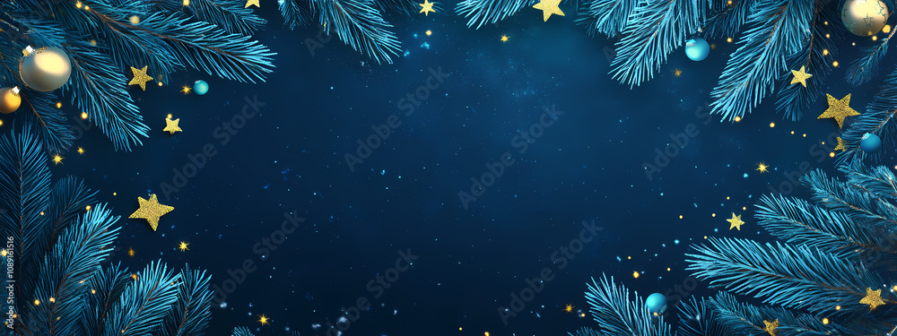 Cozy Christmas Border Cozy Christmas Border